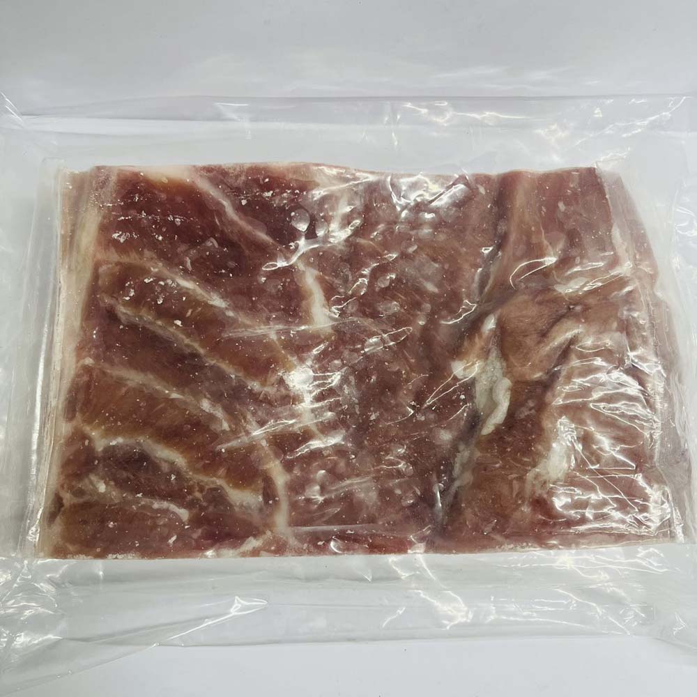 帯皮豚肉 1KG 每块大小不一样 金额不一样 按照实际重量 西班牙産 冷凍品 欧美