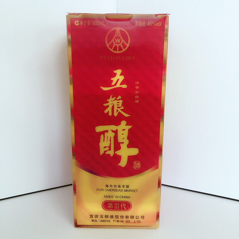 五粮醇(白酒)(45度) 500mL(14スピリッツ)