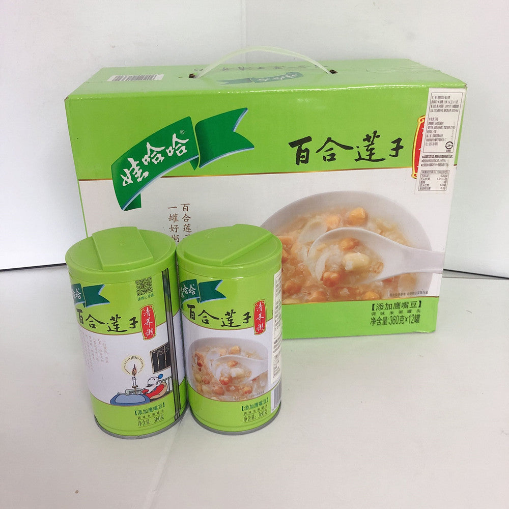 娃哈哈百合蓮子八宝粥360g