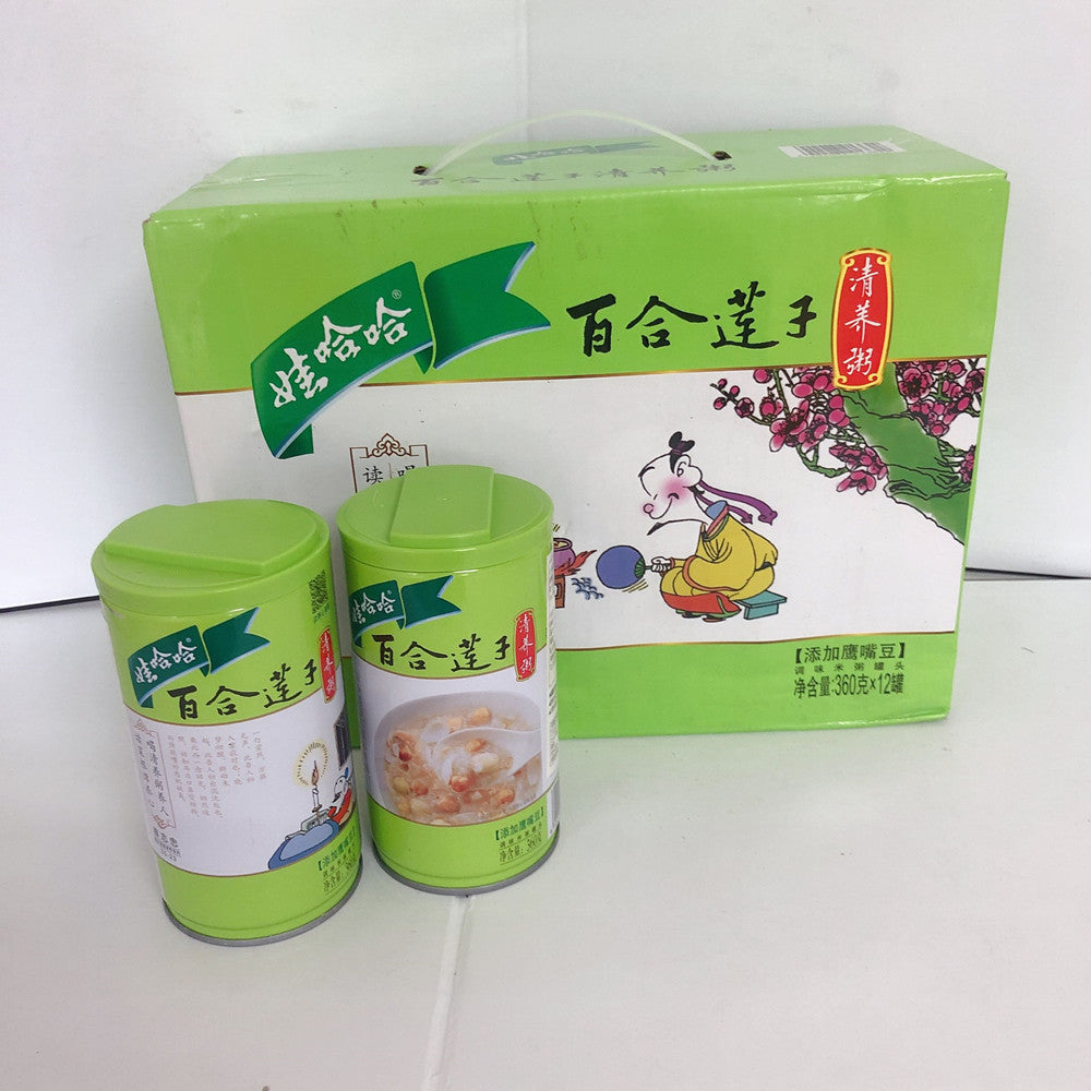 娃哈哈百合蓮子八宝粥360g