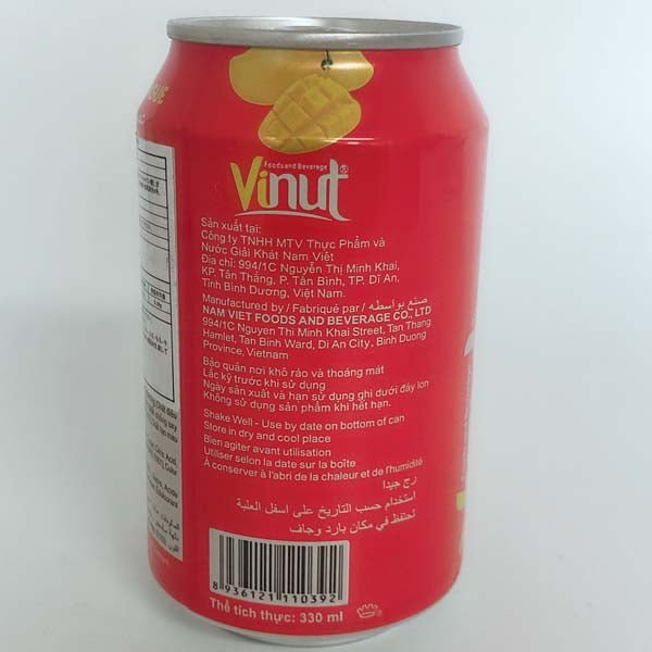 Vinut芒果汁 マンゴージュース 330ml ベトナム産 特价172円一瓶
