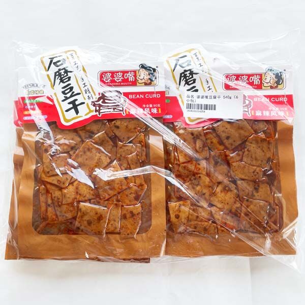 婆婆嘴豆腐干麻辣味90g