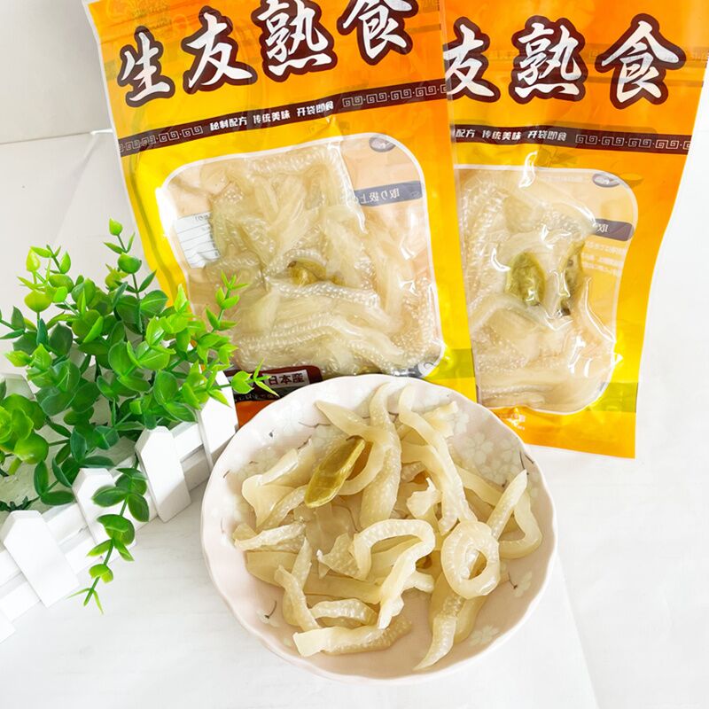 生友 泡椒豚皮絲 150g 日本国内加工 賞味期限約10~15天 冷蔵品
