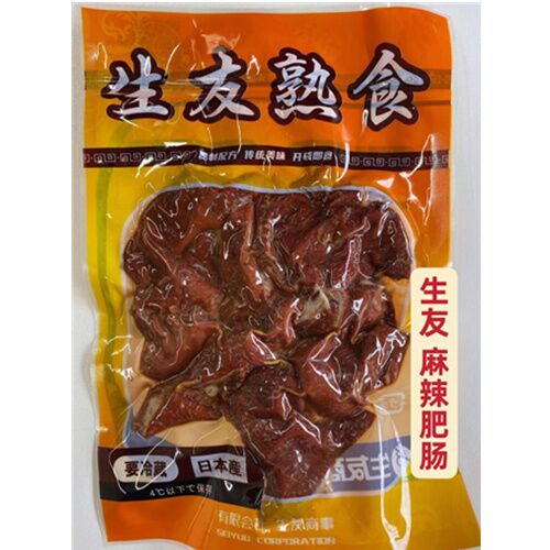 予售 生友麻辣肥腸150g 日本国内加工 賞味期限約10~15天 冷蔵品