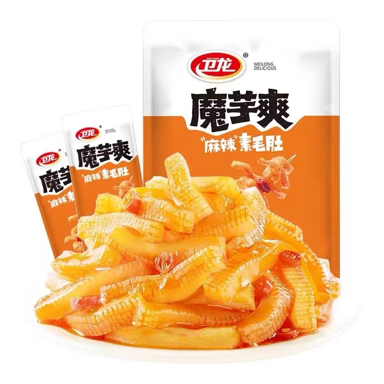 衛龍素毛肚麻辣味50g 内含6小袋