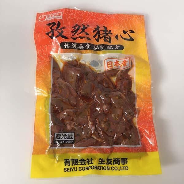 予售香辣孜然豚心200g （生友） 日本国内加工賞味期限約10～15天冷蔵品– 华华・家的味道