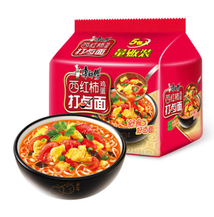 康師傅西紅柿打滷面(五連包)