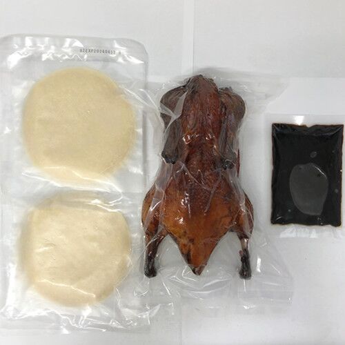 现烤北京考鴨組合套餐(1只考鴨+1份考鴨醤+20張鴨餅) 冷蔵发货口感最佳 日本国内加工