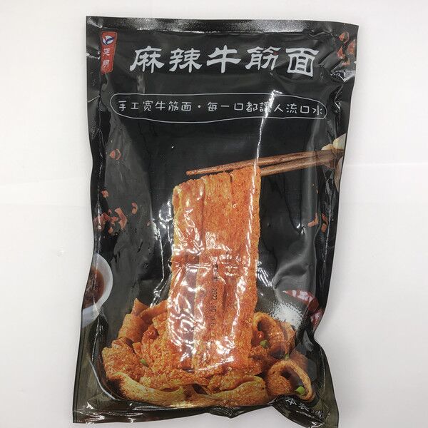 干牛筋面(帯調料)セット 360g 日本国内加工 請用涼水泡