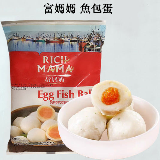 富媽媽 魚包蛋 200g(生友) 冷凍品