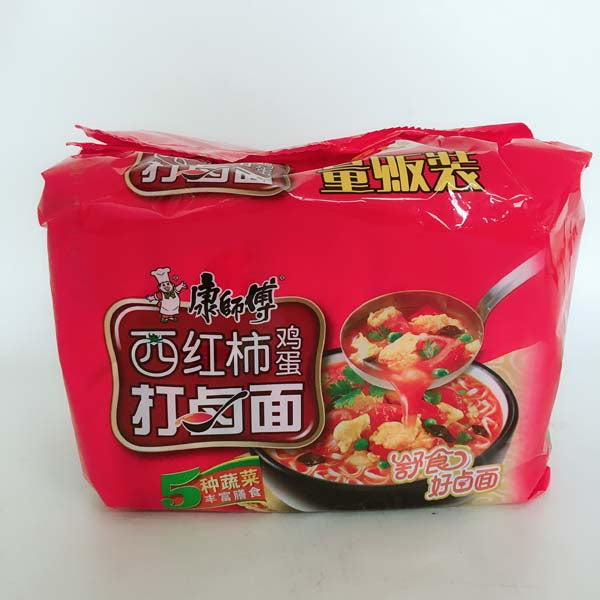康師傅西紅柿打滷面(五連包)