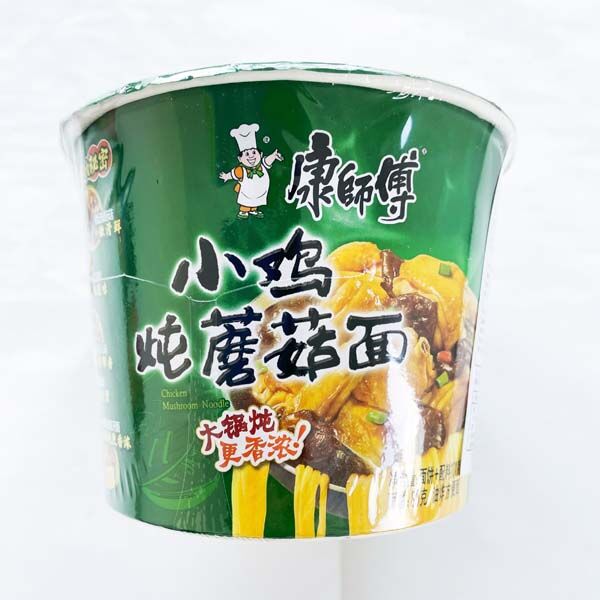 康師傅 小鶏燉麿姑桶装101g 赏味期限是2025年10月9日
