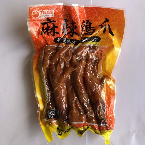 生友 麻辣鶏爪 5个入 日本国内加工 賞味期限約10~15天 冷蔵品