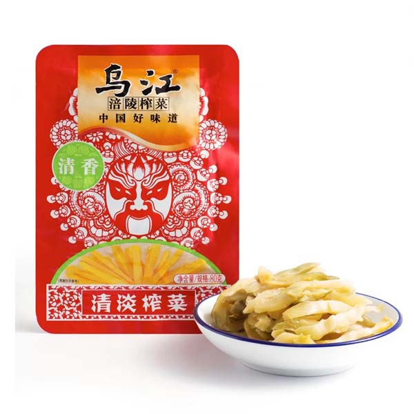 烏江 清淡搾菜 (清香) 80g 不辣