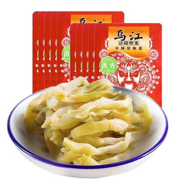烏江 清淡搾菜 (清香) 80g 不辣