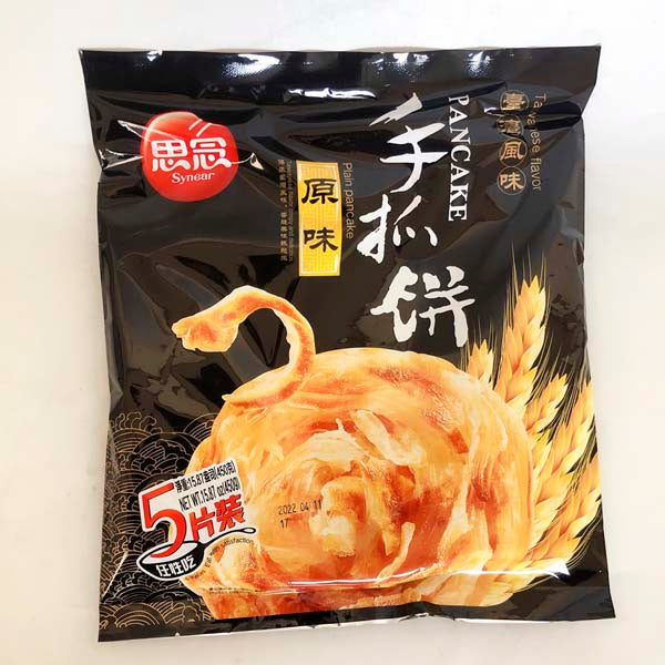 思念 原味手抓餅 5枚入 450g 冷凍品