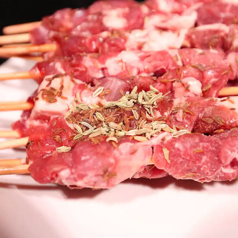 羊肉串 香辣味 調味料付 200g 澳大利亚産 日本国内加工 冷凍品