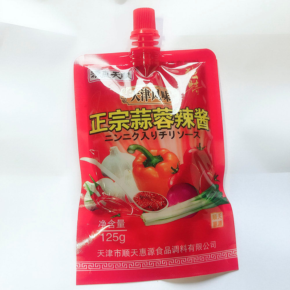 天津蒜蓉辣醤 袋装 125g