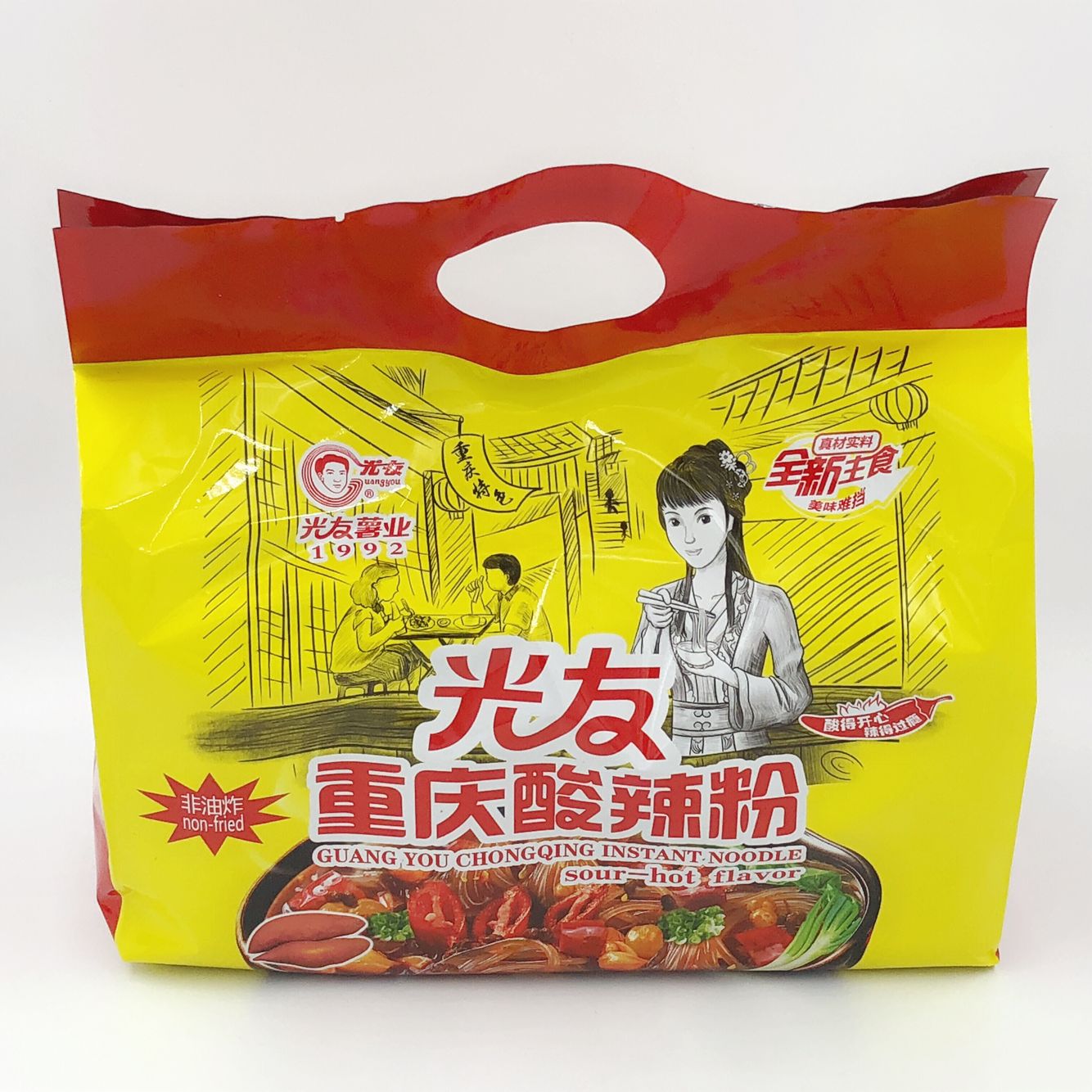 光友酸辣粉 (90g*4袋)