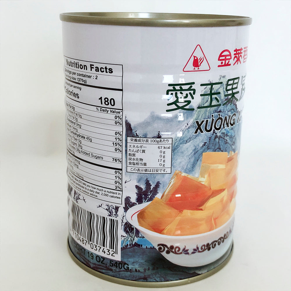 金莱香 愛玉果凍540g 台湾産