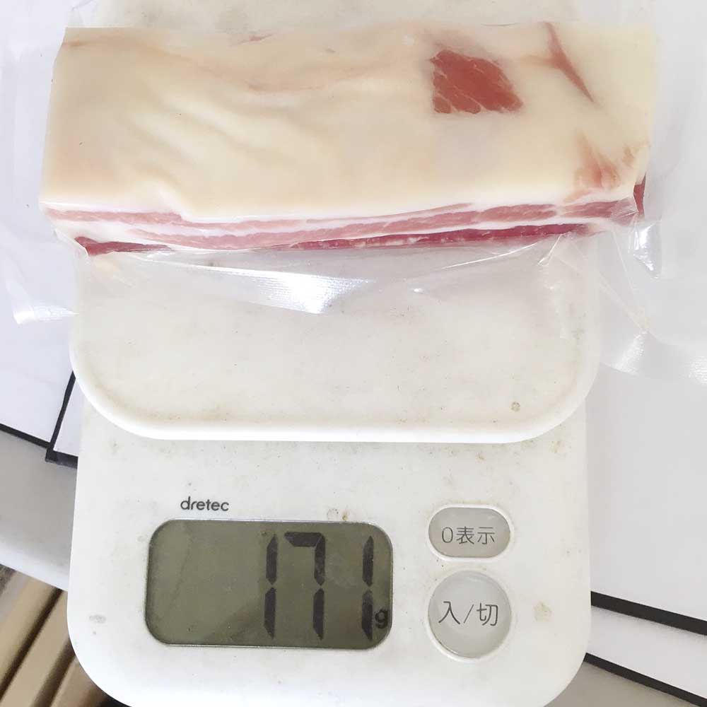 祥瑞 家鄉咸肉 140g (生的)智利産 日本国内加工 冷凍品
