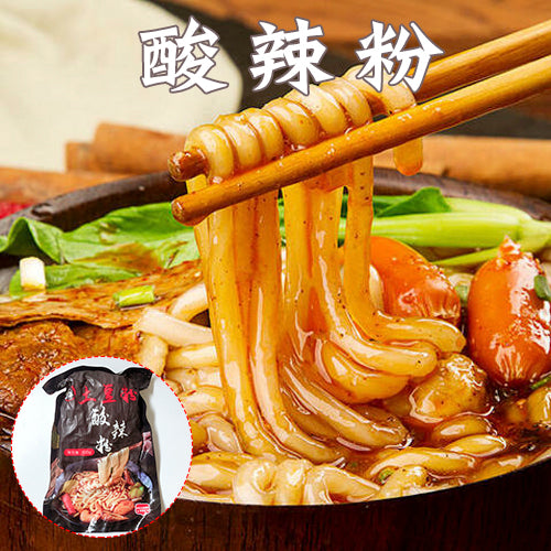 土豆酸辣粉 500g (純土豆粉無料包) 日本国内加工 冷凍品