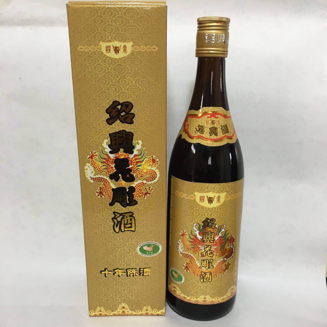 煌鼎牌 紹興花雕酒(十年陳酒)17° 640ml