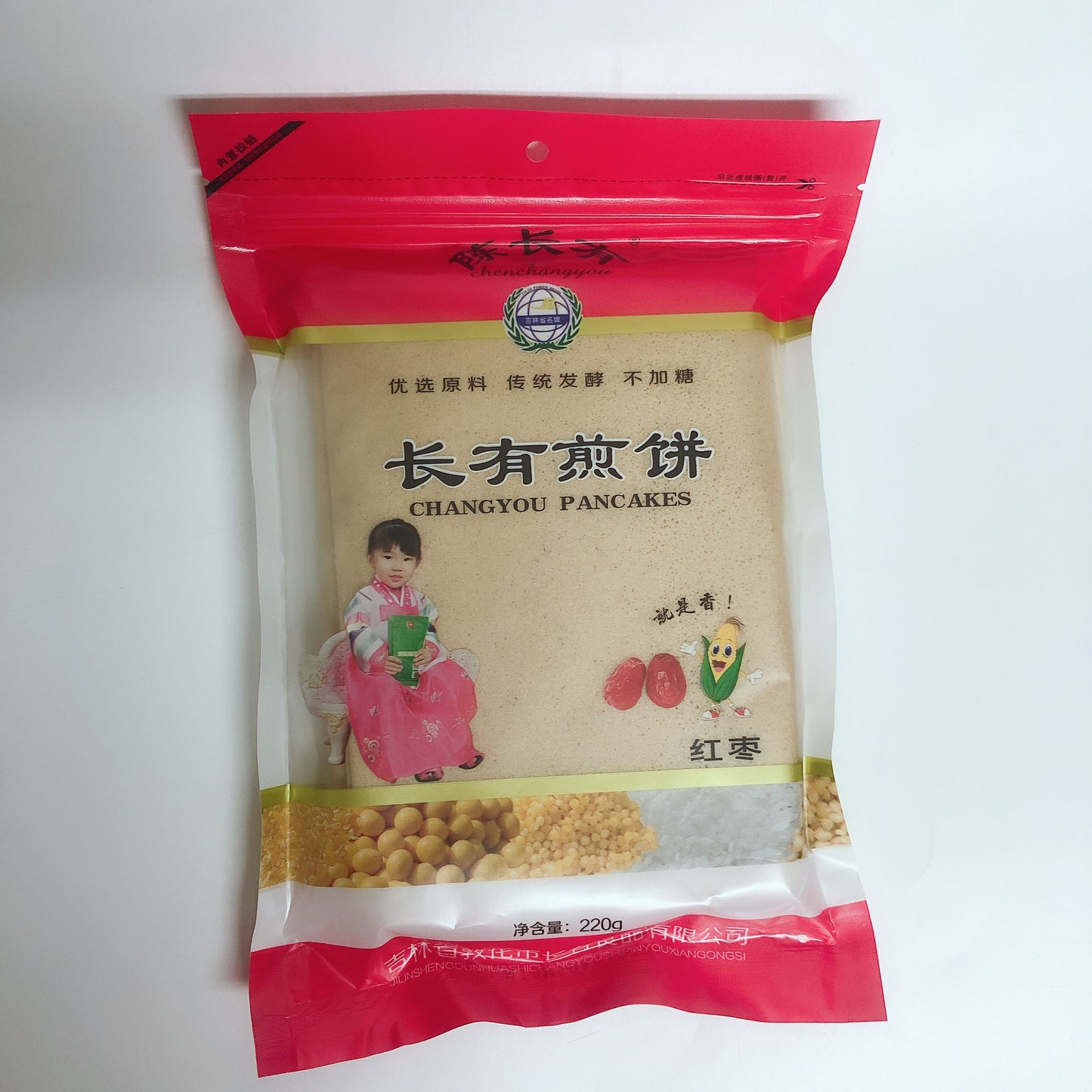長有 紅棗煎餅 220g