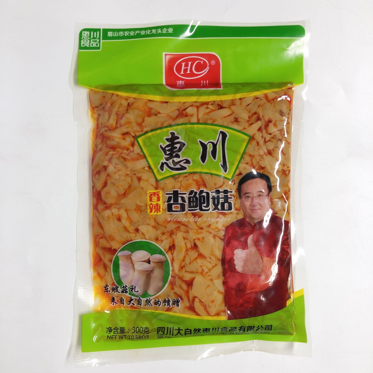 惠川 香辣杏鮑姑 300g