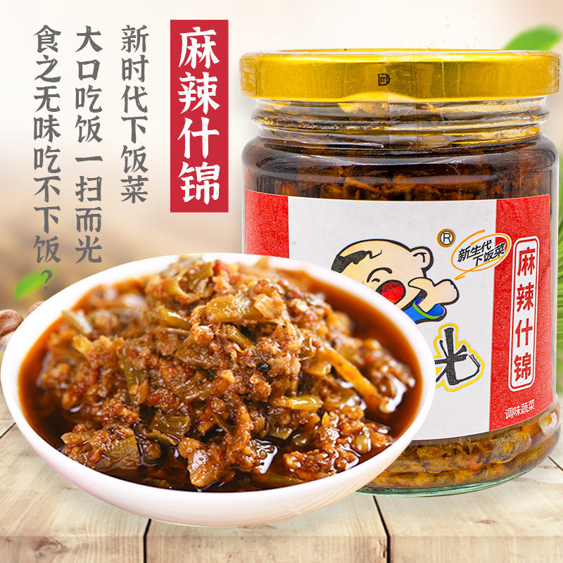 飯掃光 麻辣什錦(瓶装) 280g