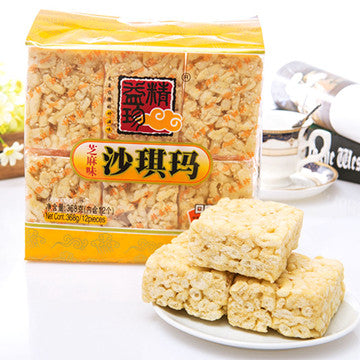 精益珍 芝麻沙琪瑪 368g (12个入)