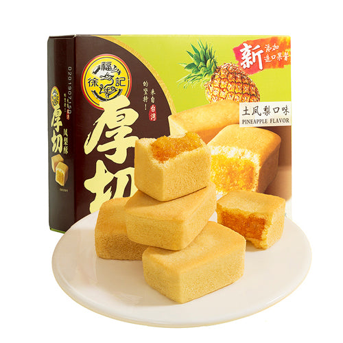徐福記 厚切鳳梨酥 土鳳梨味 190g 6个入