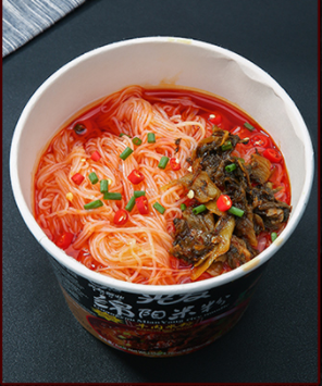 光友 绵阳米粉牛肉味盒装135g