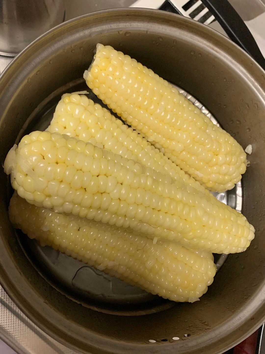 冷凍白玉米棒 (2个入)生的 非真空 黏糯玉米 冷凍品
