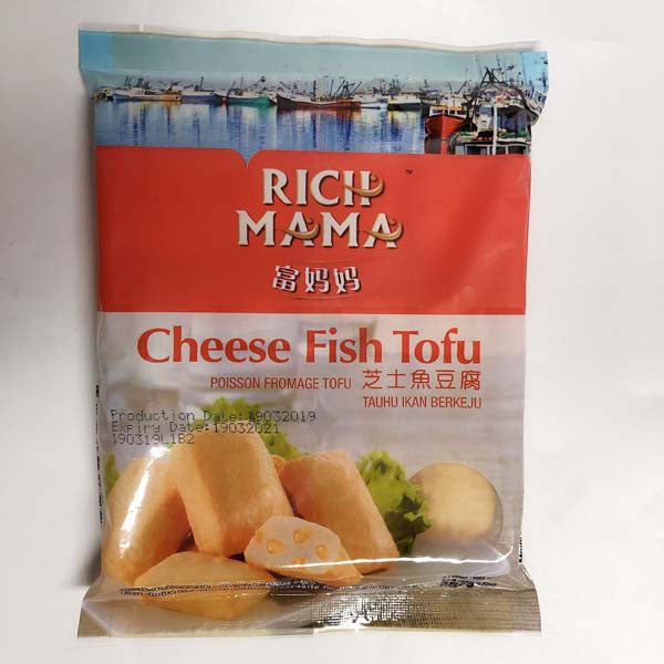富媽媽 芝士魚豆腐 250g 冷凍品