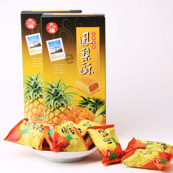 九福 鳳梨酥 200g (盒装 )200g (8小袋) 台湾産