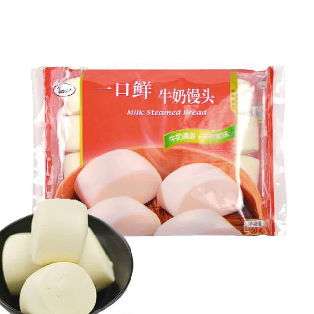 一口鮮 牛乃饅頭 400g (16个入)