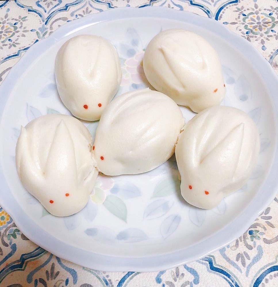 思念 玉兔乃黄包 360g (12个入) 冷凍品