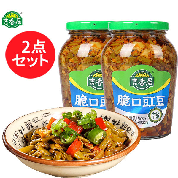 吉香居脆口jiang 豆350g 瓶装