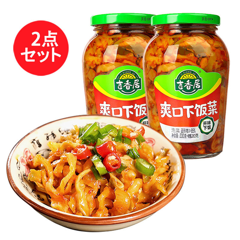 吉香居 爽口下飯菜(瓶装)350g