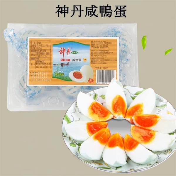 神丹咸蛋 6粒 360g
