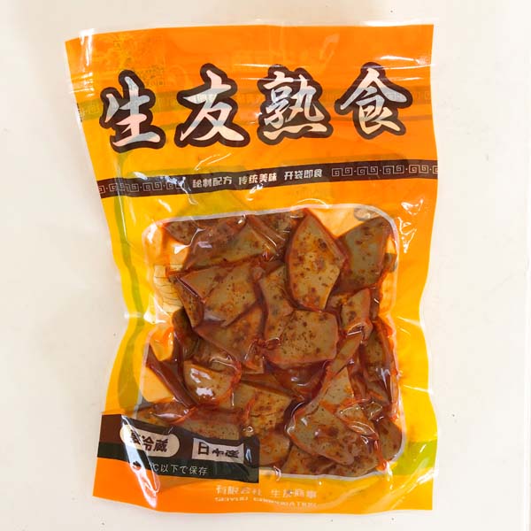 予約 香辣豚肝200g(生友) 日本国内加工 賞味期限約10~15天 冷蔵品