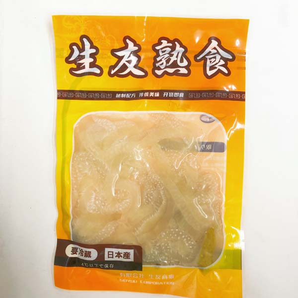 生友 泡椒豚皮絲 150g 日本国内加工 賞味期限約10~15天 冷蔵品