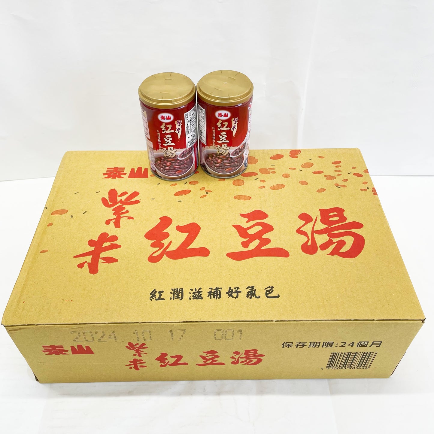 泰山紫米紅豆湯 330g 台湾産
