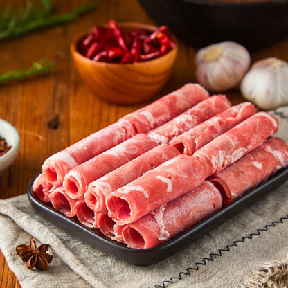 羊肉卷 火鍋用羊肉卷300g ラム 冷凍品
