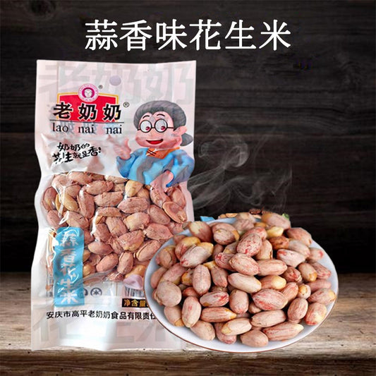老乃乃 花生米蒜香味102g