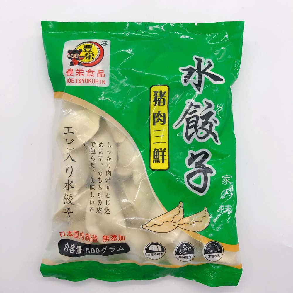 豚肉三鮮水餃子 500g 日本制