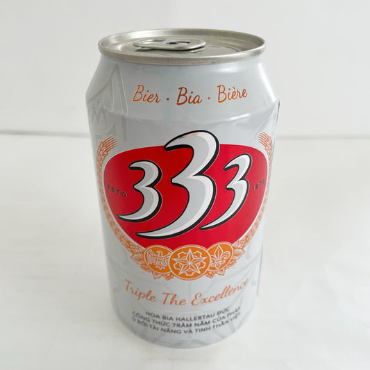 越南 333ビ一ル330ml  bia 333 啤酒