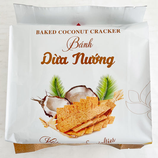 越南  ココナツクラッカ一(パック)150g  bánh dừa nướng