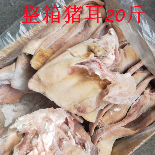 冷凍生豚耳 日本産 冷凍品 整箱10kg